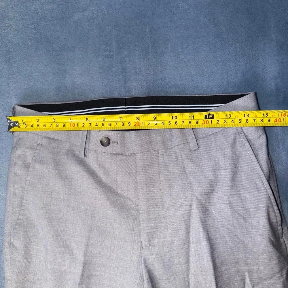 Kenneth Cole gray & black plaid dress pants